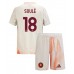 Maillot de foot AS Roma Matias Soule #18 Extérieur vêtements enfant 2024-25 Manches Courtes (+ pantalon court)